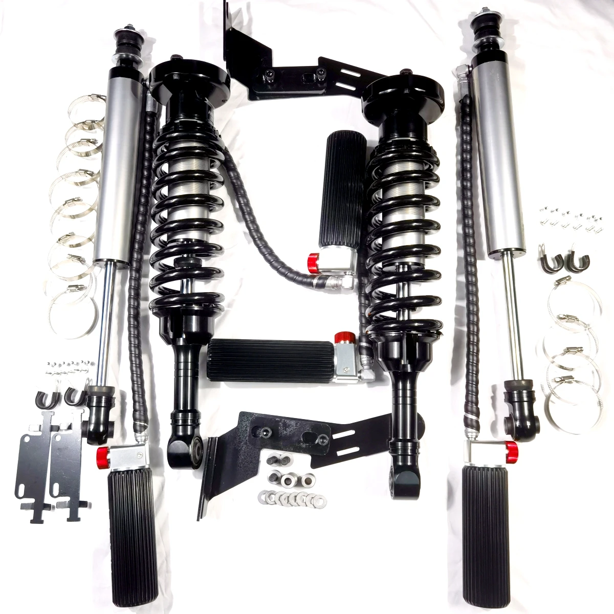 High Performance Nitrogen Suspension Shock Absorber Kit Front & Rear Off-Road Coil Spring for Fortuner 4x4 Used Set
High Performance Nitrogen Suspension Shock Absorber Kit Front & Rear Off-Road Coil Spring for Fortuner 4x4 Used Set