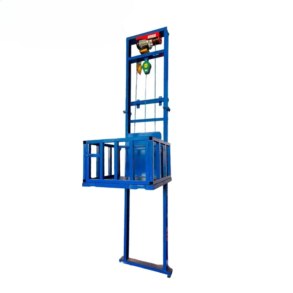 Electric Hydraulic Lift Platform Guide Rail Home Elevator Warehouse Factory Small Goods Lift Lifting Hoist
Electric Hydraulic Lift Platform Guide Rail Home Elevator Warehouse Factory Small Goods Lift Lifting Hoist