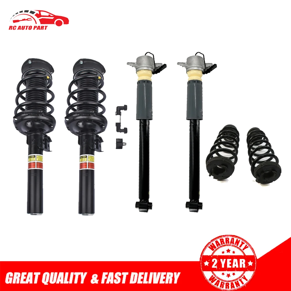 2x Front +2x Rear Shocks Absorbers Struts w/Magnetic + 2x Rear Coil Spring For Audi A3 Quattro S3 RS3 2015-2022
2x Front +2x Rear Shocks Absorbers Struts w/Magnetic + 2x Rear Coil Spring For Audi A3 Quattro S3 RS3 2015-2022