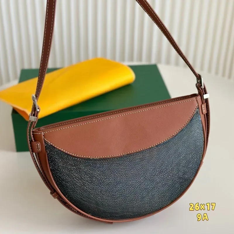 New 2025ss Shoulder Bags Fashion Brand Bag Half Moon Shoulder Bags LOOP 26cm Handbag Crescent pouch Hirondelle Top Quality Cross
New 2025ss Shoulder Bags Fashion Brand Bag Half Moon Shoulder Bags LOOP 26cm Handbag Crescent pouch Hirondelle Top Quality Cross