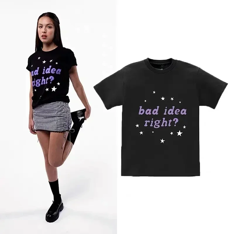 European and American Pop Singers World Tour T-shirt Men's and Women's Fashion Hip-hop Harajuku Printed Short-sleeved T-shirt
European and American Pop Singers World Tour T-shirt Men's and Women's Fashion Hip-hop Harajuku Printed Short-sleeved T-shirt