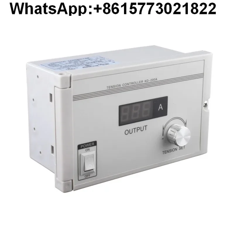 Unwinding magnetic powder controller ST-200P KD-200A tension meter, digital display manual KTC002 800A
Unwinding magnetic powder controller ST-200P KD-200A tension meter, digital display manual KTC002 800A