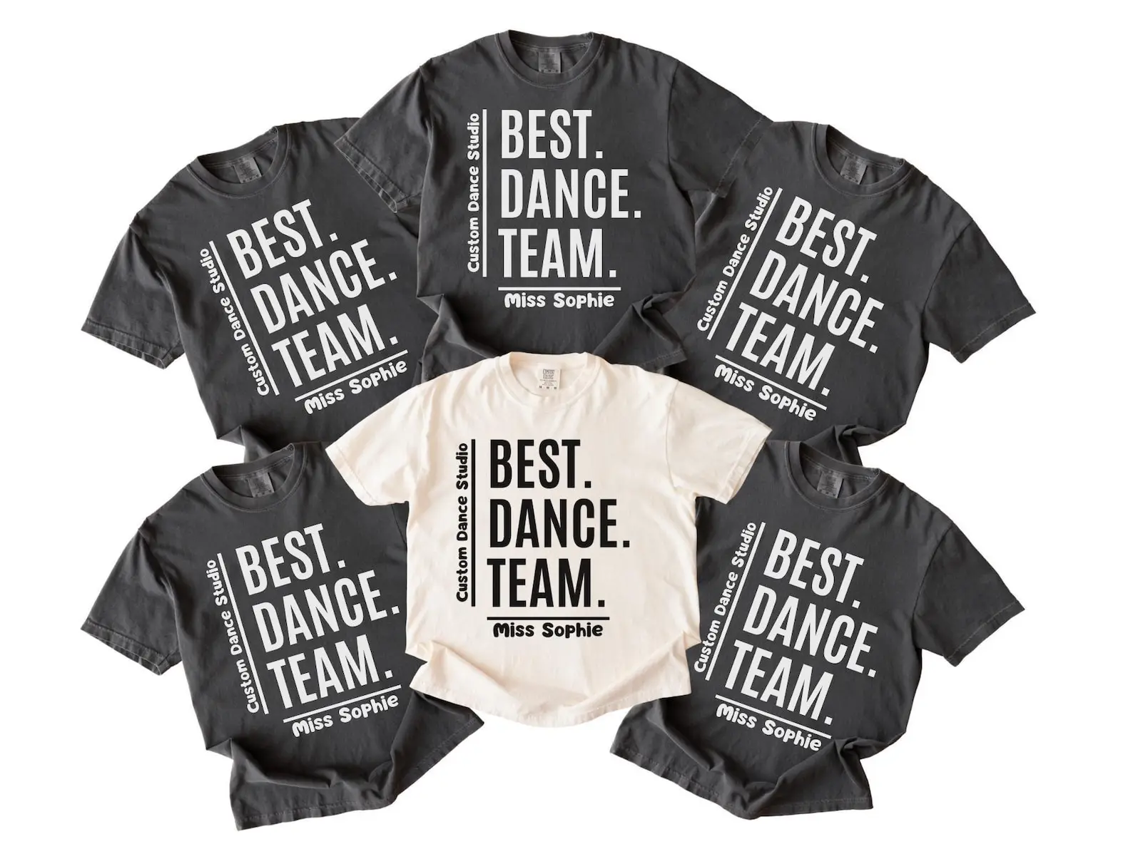 Custom Dance Team Dance Studio Shirts Women Personalised Dance Group Name T-shirts Short Sleeve Sotton Tee for Teacher Class
Custom Dance Team Dance Studio Shirts Women Personalised Dance Group Name T-shirts Short Sleeve Sotton Tee for Teacher Class