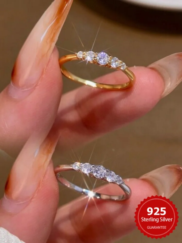 925 Sterling Silver Full Zircon Simplicity Fashion Gorgeous Ring For Women Engagement Wedding Luxury High Quality Fine Jewelry
925 Sterling Silver Full Zircon Simplicity Fashion Gorgeous Ring For Women Engagement Wedding Luxury High Quality Fine Jewelry