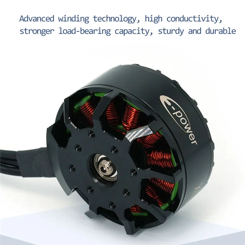 MACH-X5215 500KV Brushless Motor 4-8S Lipo FPV Multi-Axis Motors For 18 Inch RC FPV Freestyle Drones
MACH-X5215 500KV Brushless Motor 4-8S Lipo FPV Multi-Axis Motors For 18 Inch RC FPV Freestyle Drones