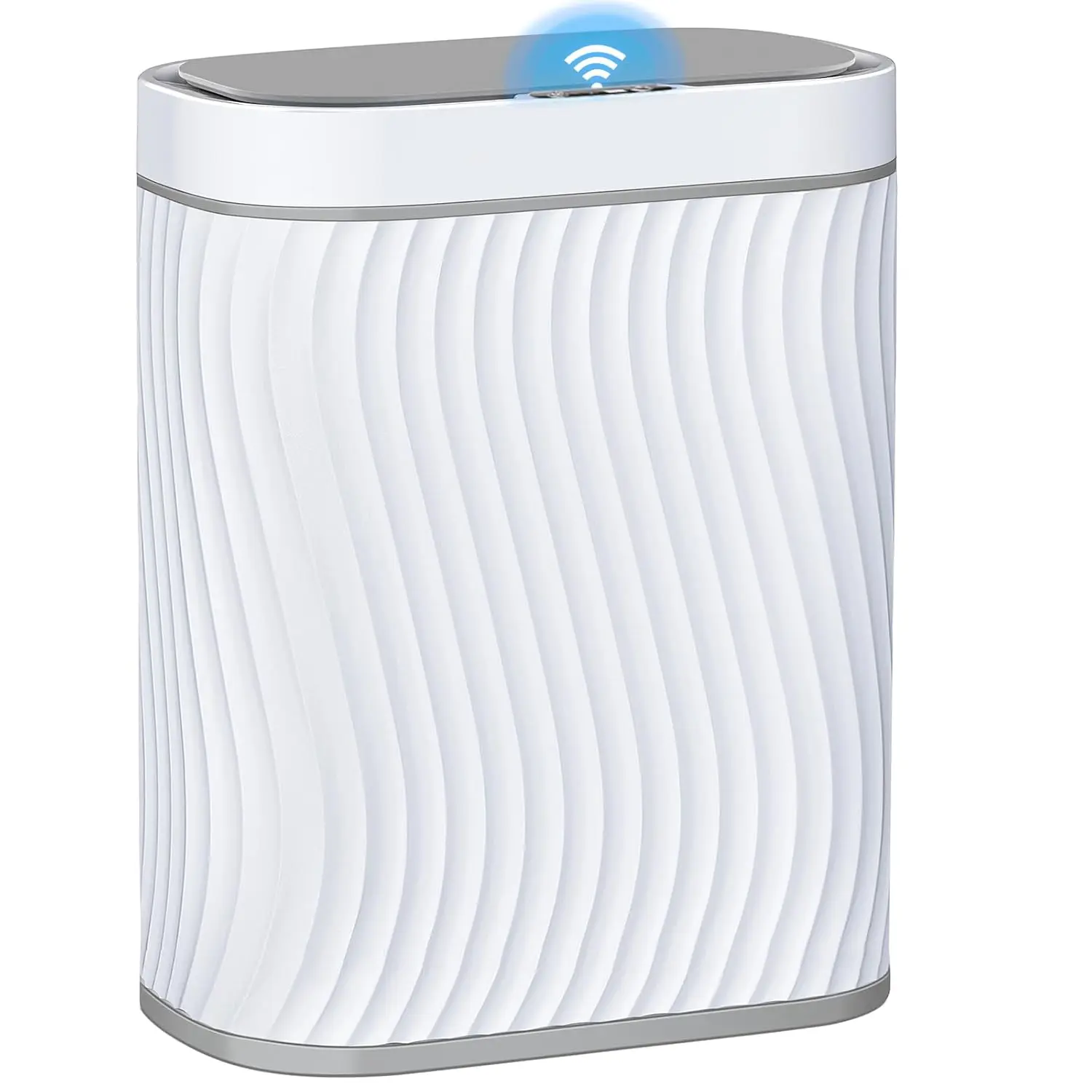 Ogikey Bathroom Small Trash Can with Automatic Touchless Lid, 2.6 Gallon Smart Garbage Can Narrow Waterproof Trash Bin for Bedro
Ogikey Bathroom Small Trash Can with Automatic Touchless Lid, 2.6 Gallon Smart Garbage Can Narrow Waterproof Trash Bin for Bedro