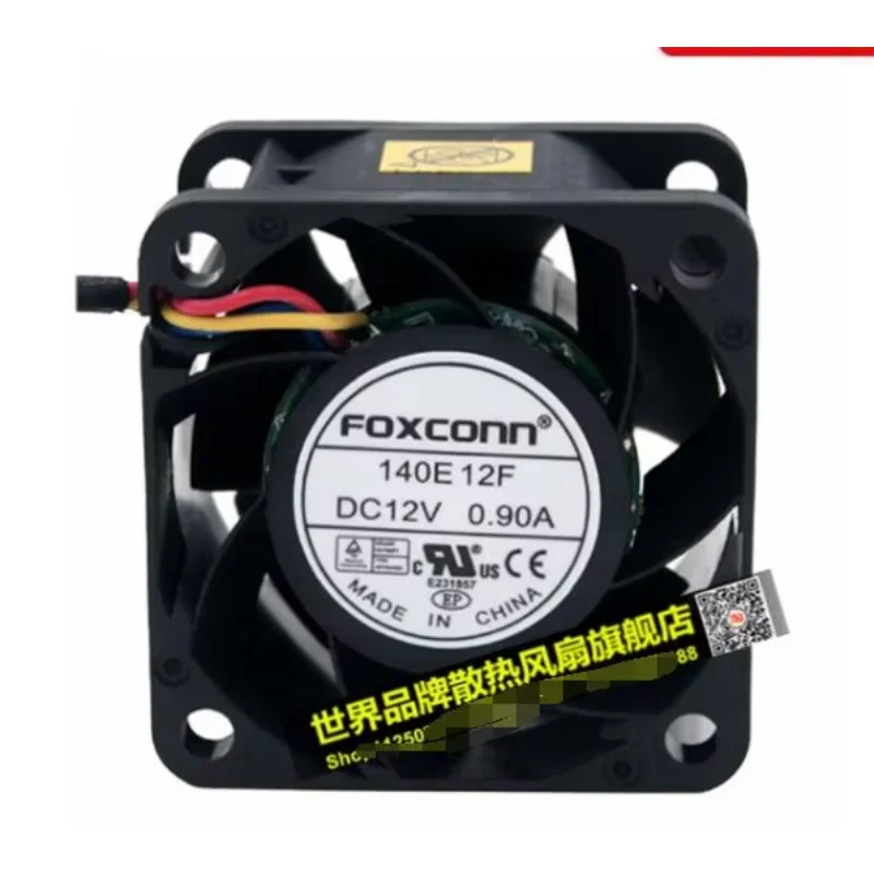 Foxconn 140E12F DC 12 В 0,90 А 40x40x28 мм 4-проводной охлаждающий вентилятор для сервера
Foxconn 140E12F DC 12 В 0,90 А 40x40x28 мм 4-проводной охлаждающий вентилятор для сервера