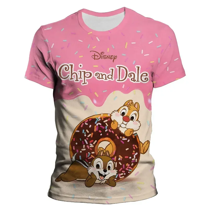2025 Summer Disney Cartoon Anime 3d T-Shirt For Children Casual Chip 'n' Dale Men's Clothing Casual Harajuku Women Tees Tops
2025 Summer Disney Cartoon Anime 3d T-Shirt For Children Casual Chip 'n' Dale Men's Clothing Casual Harajuku Women Tees Tops