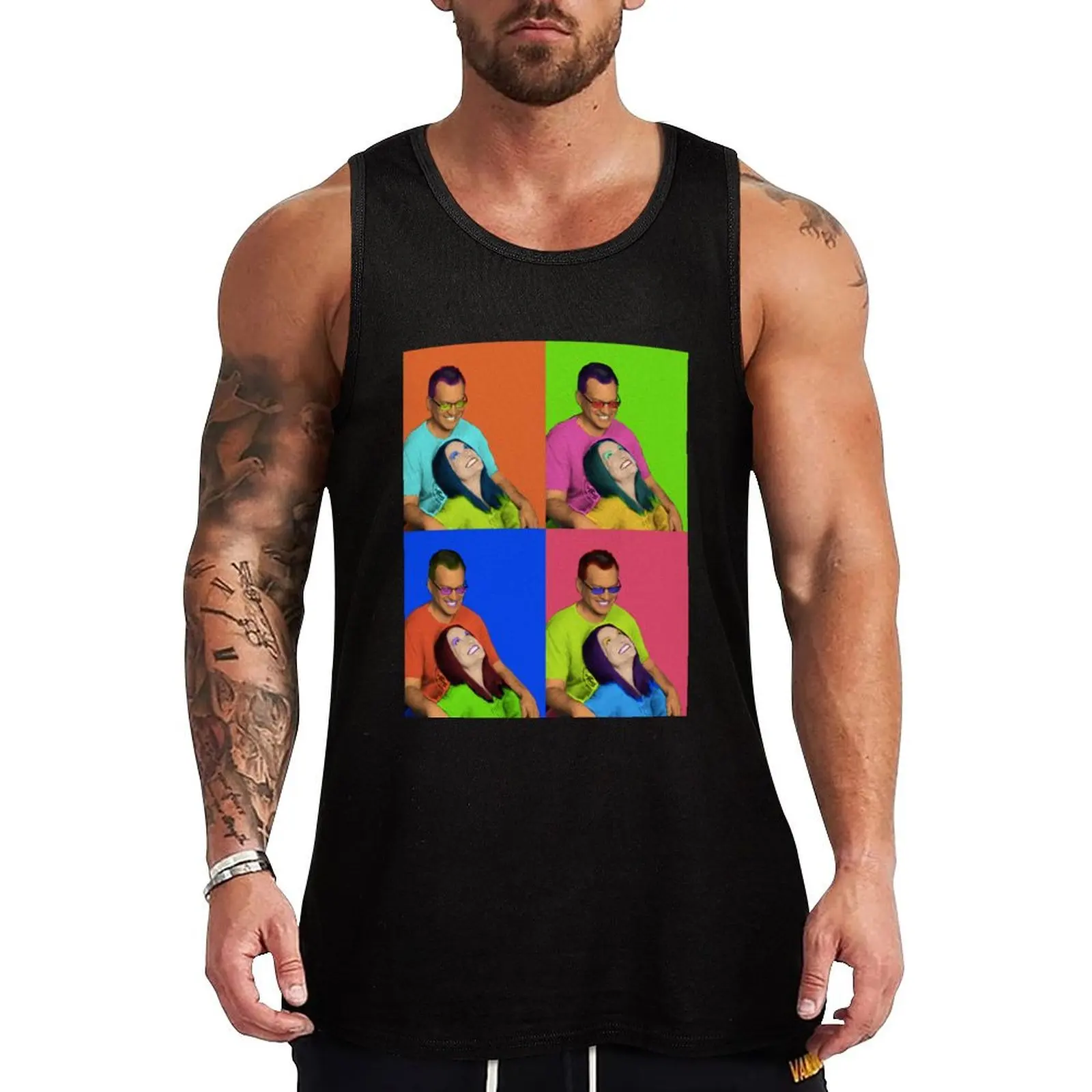 Custom Andy Warhol's style portrait Tank Top anime t-shirts sports t-shirts for men sleeveless shirt man
Custom Andy Warhol's style portrait Tank Top anime t-shirts sports t-shirts for men sleeveless shirt man