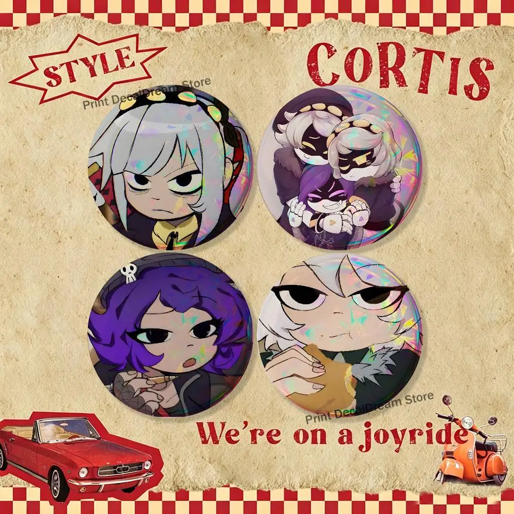 Murderdrones Fanart Brooches for Backpack Accessories 25,32,44,58,75mm Round Enamel Pins 4-piece set Cartoon Anime Badge
Murderdrones Fanart Brooches for Backpack Accessories 25,32,44,58,75mm Round Enamel Pins 4-piece set Cartoon Anime Badge