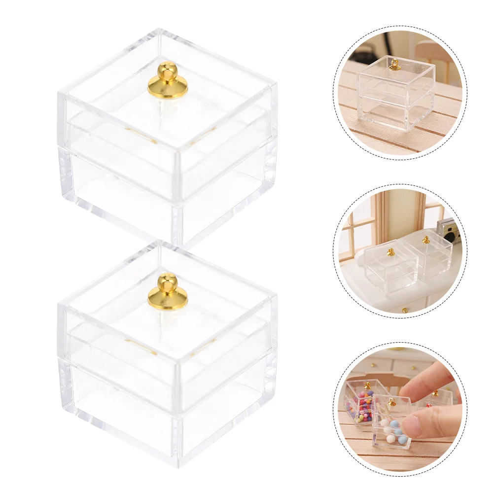 6 Pcs Miniature Food and Play Micro Landscape Decors Small House Boxes Ornament Tool Supply Storage Toy Case
6 Pcs Miniature Food and Play Micro Landscape Decors Small House Boxes Ornament Tool Supply Storage Toy Case