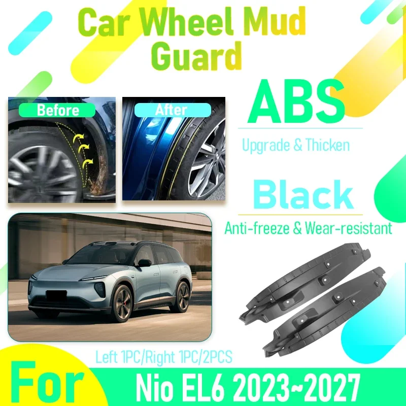 Car Mudguards For Nio EL6 ES6 MK2 2023 2024 2025 2026 2027 Rear Left Right Wheel Mud Guard Fender Flare Mudflap Auto Accessories
Car Mudguards For Nio EL6 ES6 MK2 2023 2024 2025 2026 2027 Rear Left Right Wheel Mud Guard Fender Flare Mudflap Auto Accessories