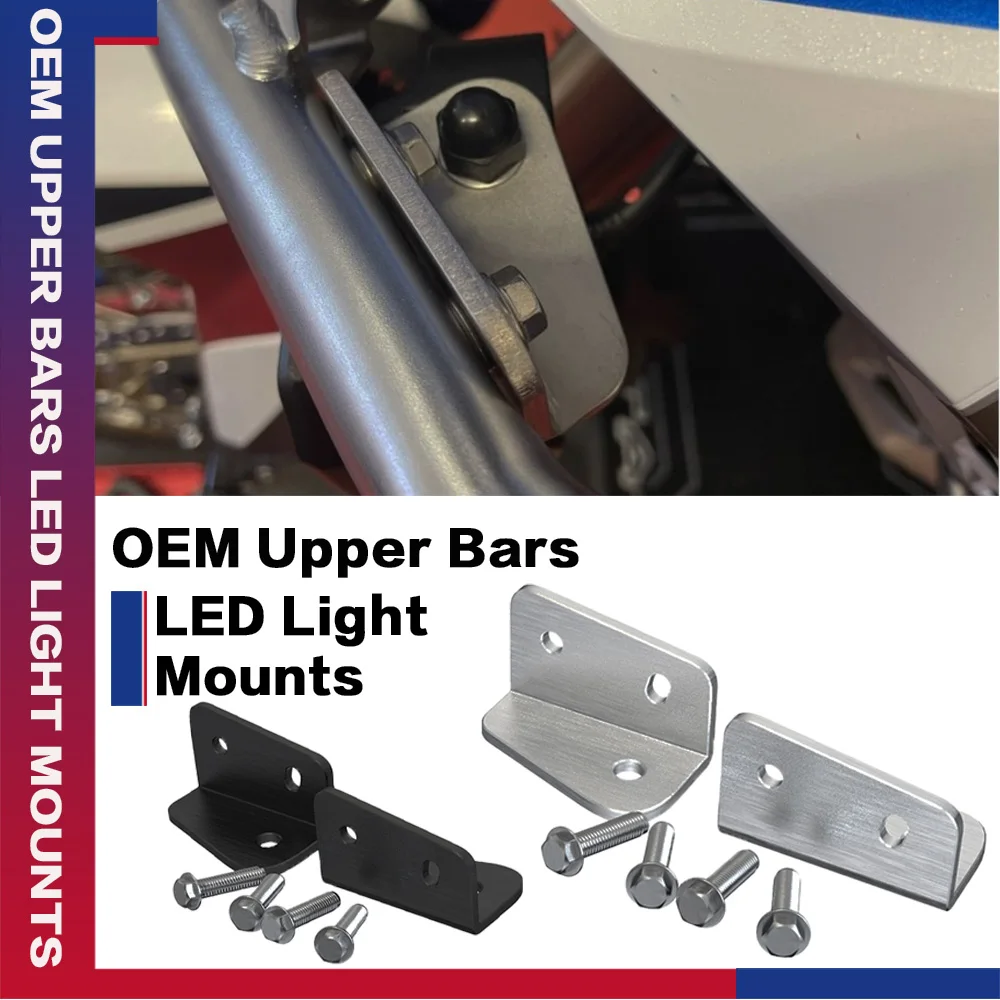 2023 Motorcycle OEM Upper Bars LED Light Mounts For Honda CRF1100 Adventure ADV Sport 2020 2021 2022 CRF 1100L Africa Twin
2023 Motorcycle OEM Upper Bars LED Light Mounts For Honda CRF1100 Adventure ADV Sport 2020 2021 2022 CRF 1100L Africa Twin