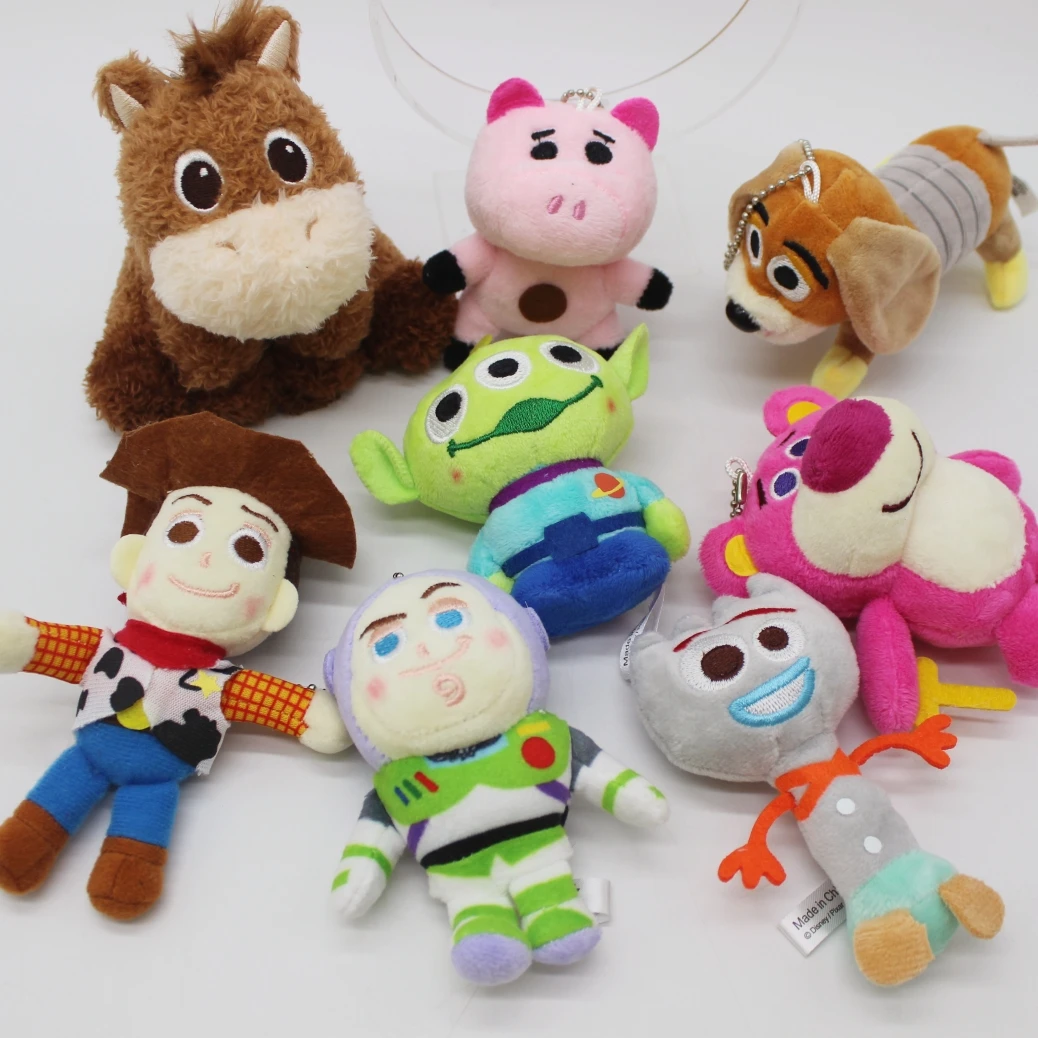 8piece full set Pixar Toy Story Woody Buzz Bullseye Hamm Slinky dog Plush Toy Pendant Backpack Keychain Doll Collectible Gift
8piece full set Pixar Toy Story Woody Buzz Bullseye Hamm Slinky dog Plush Toy Pendant Backpack Keychain Doll Collectible Gift