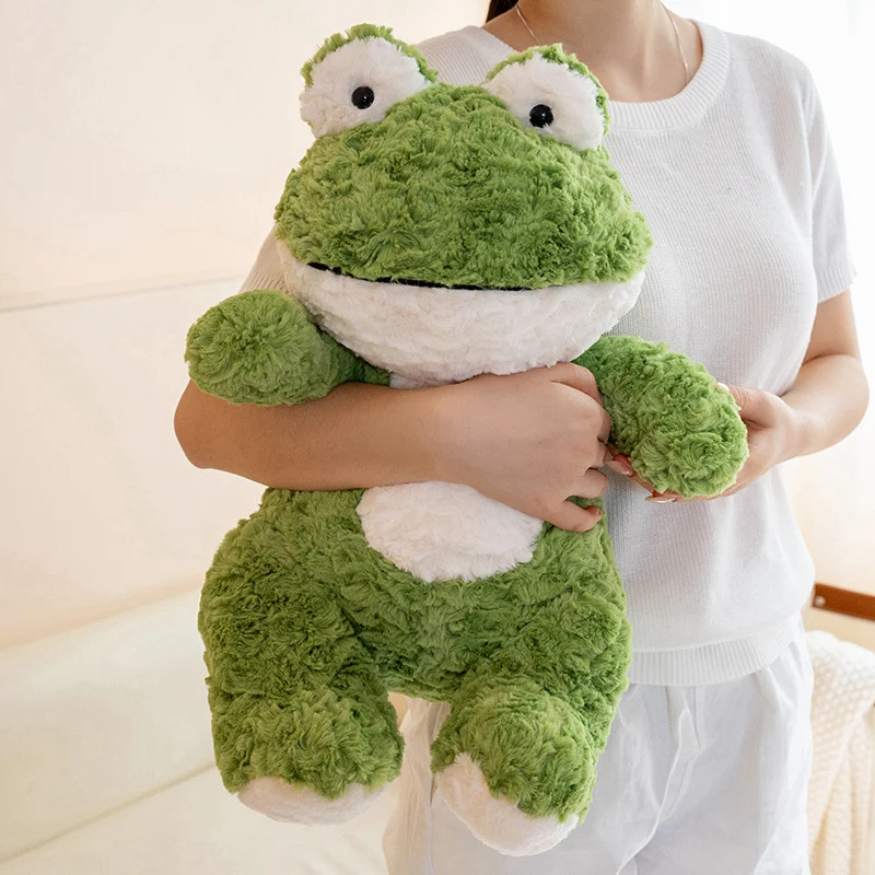 45/60cm Kawaii Big Eyes Frog Plush Toy Fluffly Stuffed Soft Animal Frogs Doll Baby Appease Toys Sleeping Pillow for Kids Gifts
45/60cm Kawaii Big Eyes Frog Plush Toy Fluffly Stuffed Soft Animal Frogs Doll Baby Appease Toys Sleeping Pillow for Kids Gifts
