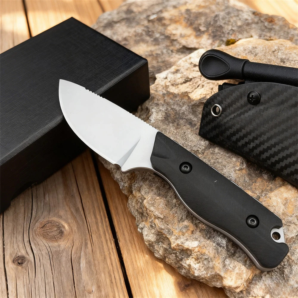Premium QualityStraight Knife Outdoor Leisure Rock Climbing Fishing Portable Trekking Barbecue Essential Equipment Tool
Premium QualityStraight Knife Outdoor Leisure Rock Climbing Fishing Portable Trekking Barbecue Essential Equipment Tool