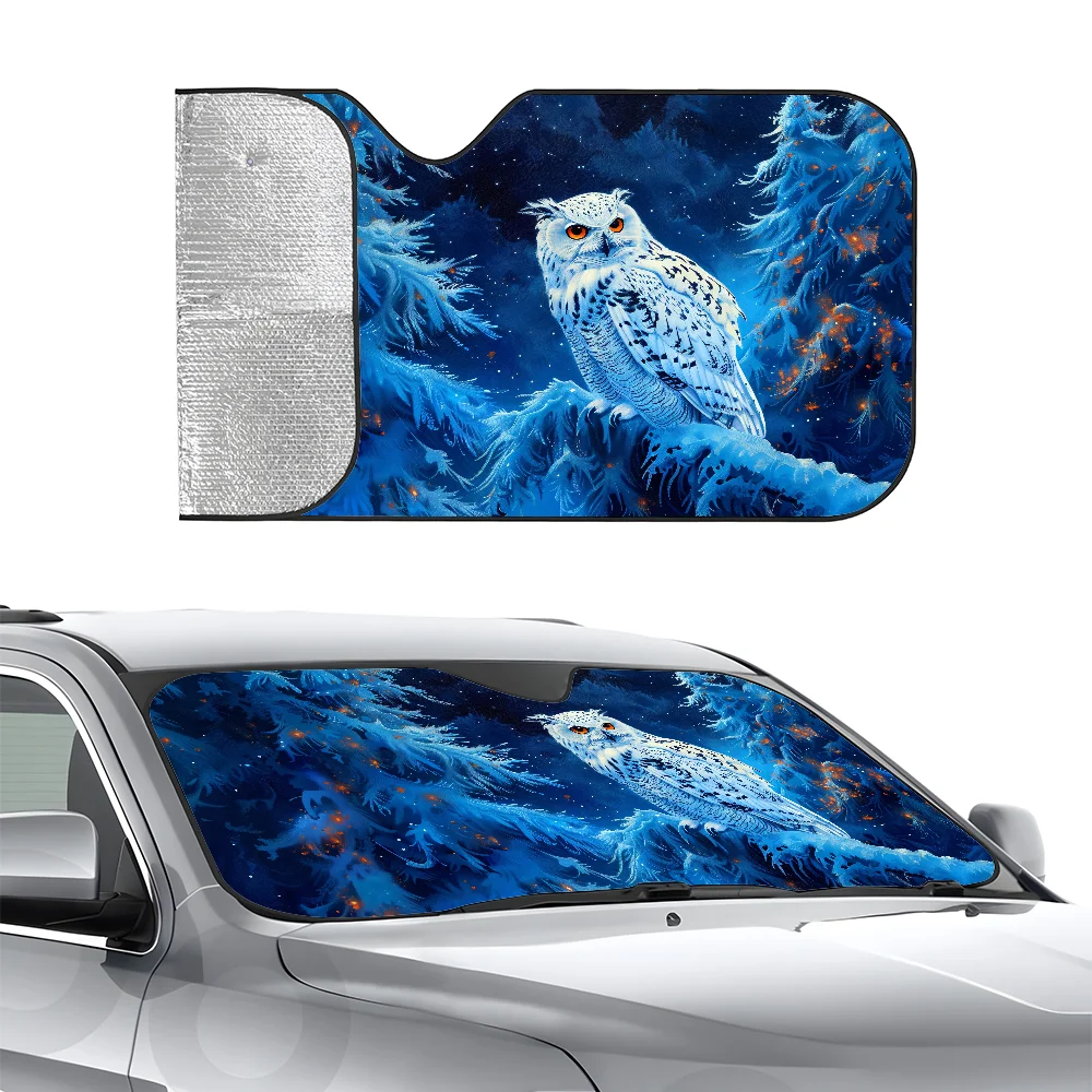 Cute Owl Pattern Animal Car SunSha Three-layer Insulation Car Front Windshield Sun Sha Suction Cup Blocks UV Rays Sun
Cute Owl Pattern Animal Car SunSha Three-layer Insulation Car Front Windshield Sun Sha Suction Cup Blocks UV Rays Sun