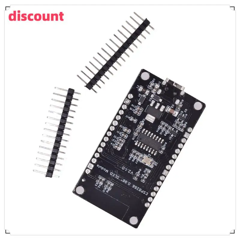 Development Board ESP8266 With 0.96 Inch OLED Display,CH-340,ESP-12E Wifi Module For Arduino IDE/Micropython Programming
Development Board ESP8266 With 0.96 Inch OLED Display,CH-340,ESP-12E Wifi Module For Arduino IDE/Micropython Programming