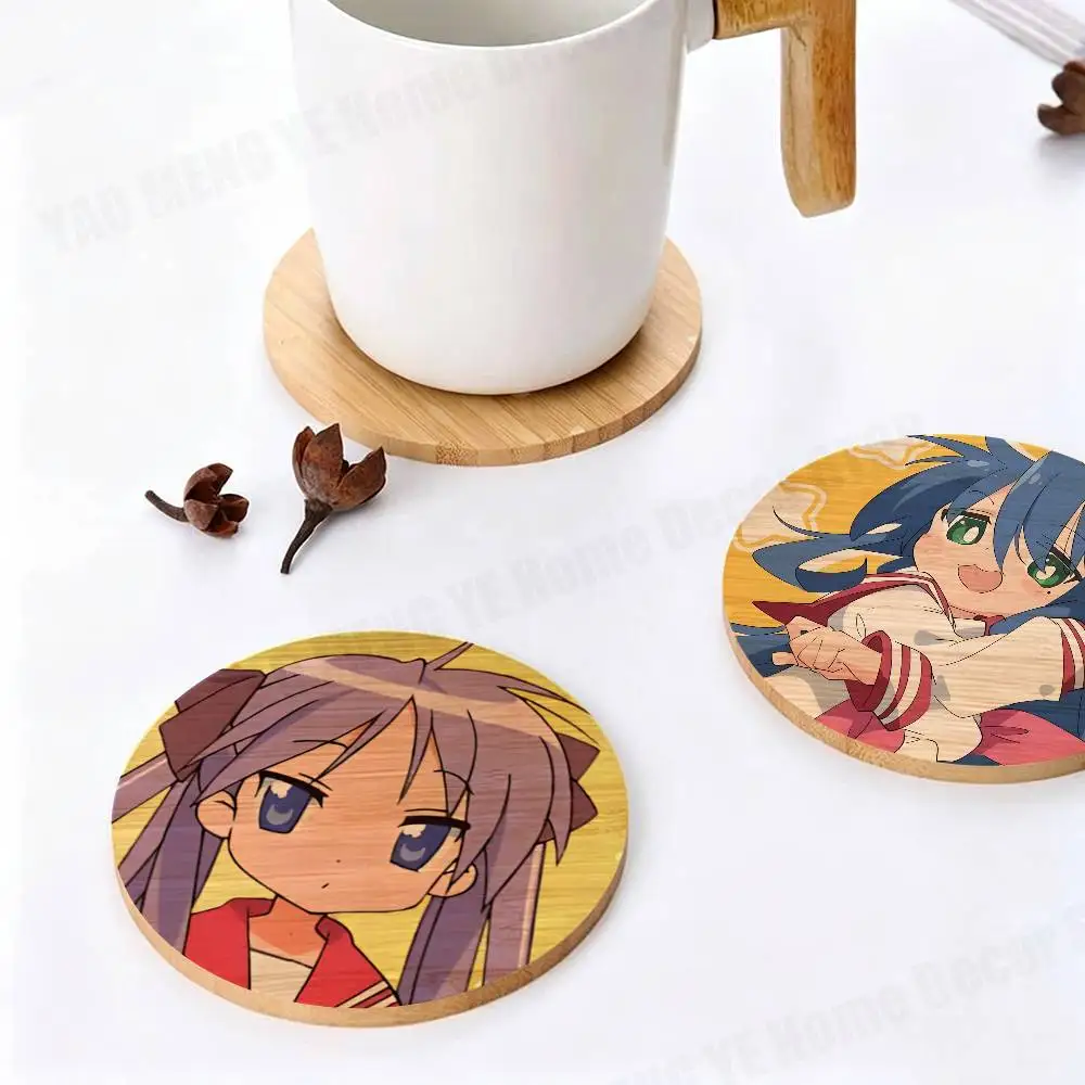 Lucky S-Star Anime Konata Takara Hiiragi Elegant Wooden Coaster Handcrafted Wood Grain - Perfect for Coffee, Tea, Home Bar Decor
Lucky S-Star Anime Konata Takara Hiiragi Elegant Wooden Coaster Handcrafted Wood Grain - Perfect for Coffee, Tea, Home Bar Decor