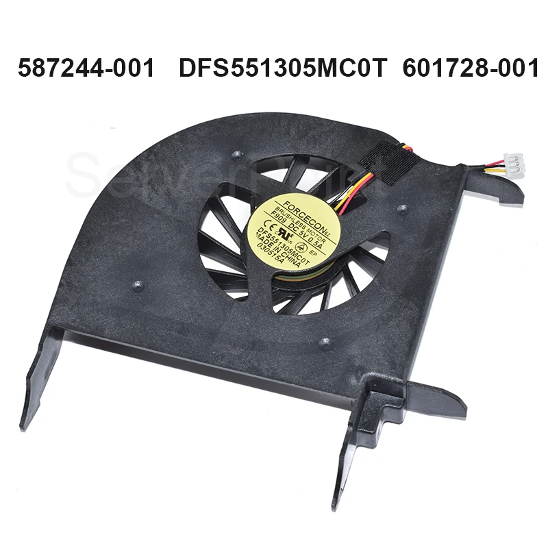 Original 587244-001 DFS551305MC0T 601728-001 DC 5V 0.5A Three Lines Cooling Fan
Original 587244-001 DFS551305MC0T 601728-001 DC 5V 0.5A Three Lines Cooling Fan