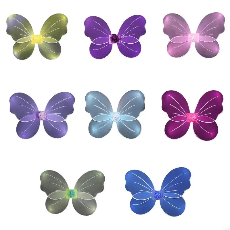 N5KE Glitters Fairy Wings Insect Theme Role for Play Costumes Princess Performance Wi
N5KE Glitters Fairy Wings Insect Theme Role for Play Costumes Princess Performance Wi