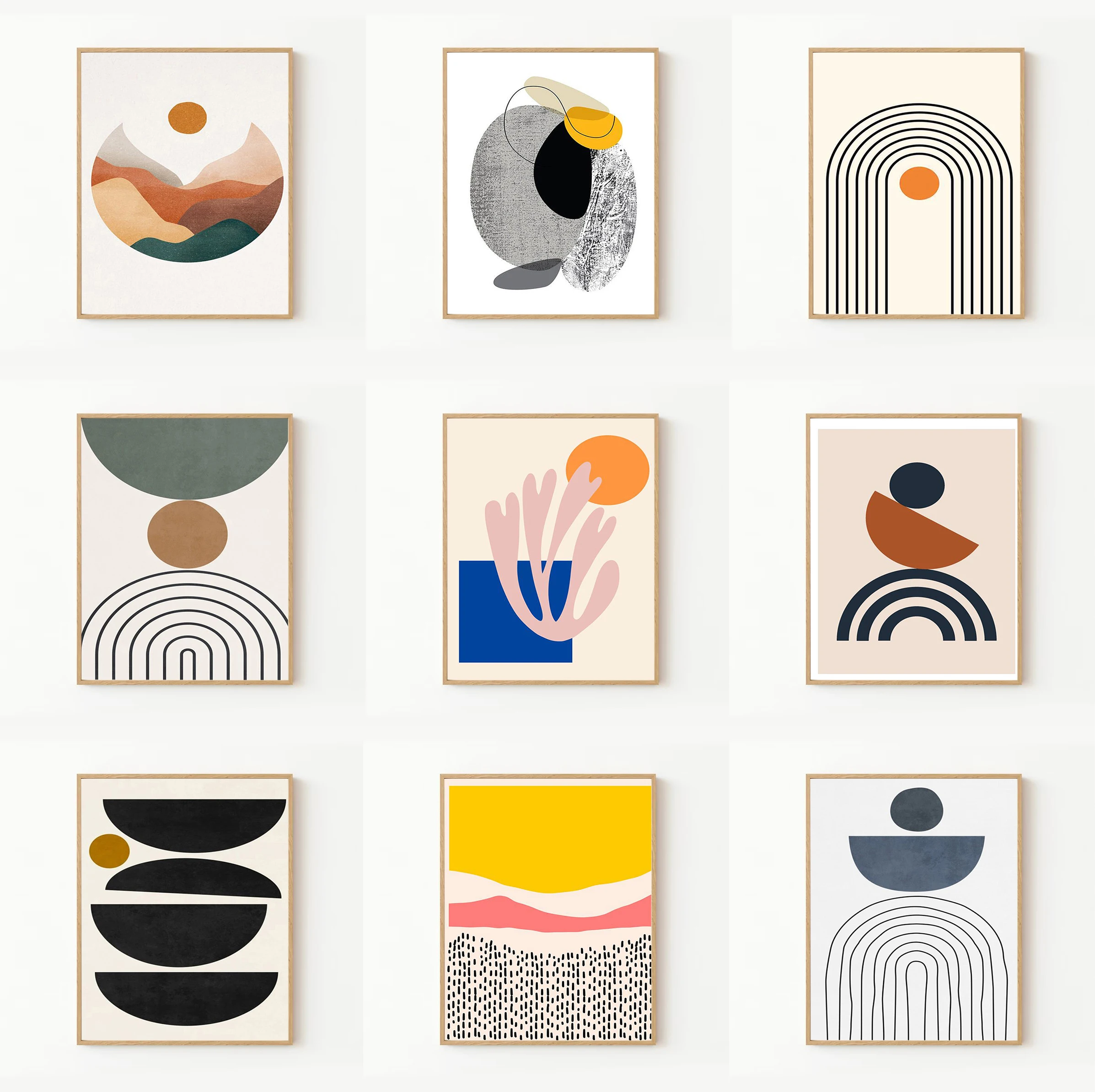 Geometry Abstract Vintage Poster Nordic Style Customizable Minimalist Canvas Posters Decorative Prints Wall Painting Home Decor
Geometry Abstract Vintage Poster Nordic Style Customizable Minimalist Canvas Posters Decorative Prints Wall Painting Home Decor