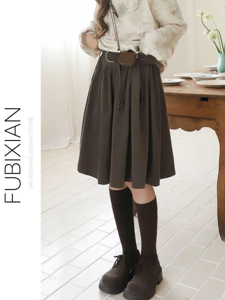 Olive Tones Accordion Vintage Style Corduroy Pleated School Uniform Inspired Midi Skirt Casual Loose Fit Cotton Blend
Olive Tones Accordion Vintage Style Corduroy Pleated School Uniform Inspired Midi Skirt Casual Loose Fit Cotton Blend