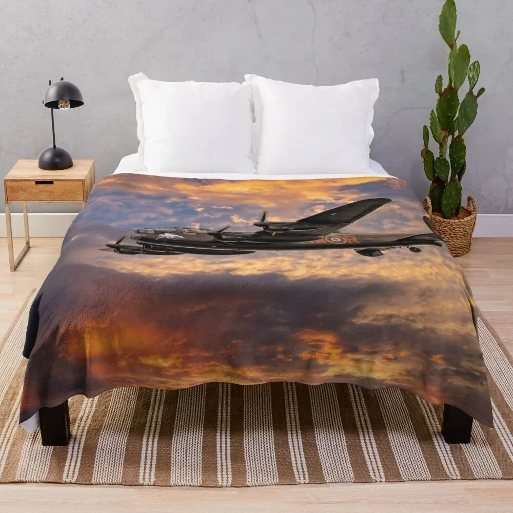 Avro Lancaster Bomber Throw Blanket Wrinkle Resistant Lightweight Blanket
Avro Lancaster Bomber Throw Blanket Wrinkle Resistant Lightweight Blanket