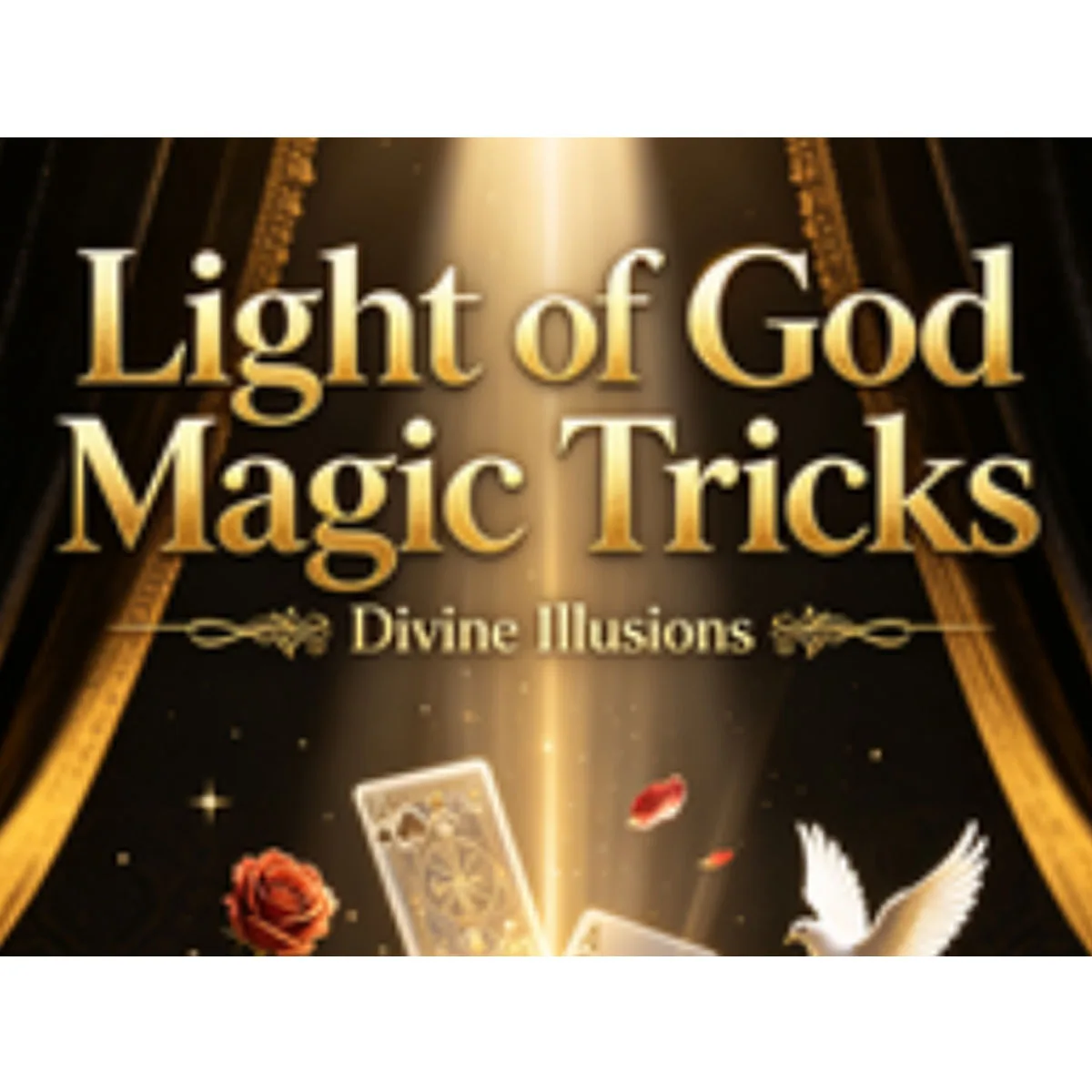 Light of God Magic Tricks Mysterious Power Magia Light Bulb Magician Stage Party Illusions Gimmicks Prop
Light of God Magic Tricks Mysterious Power Magia Light Bulb Magician Stage Party Illusions Gimmicks Prop