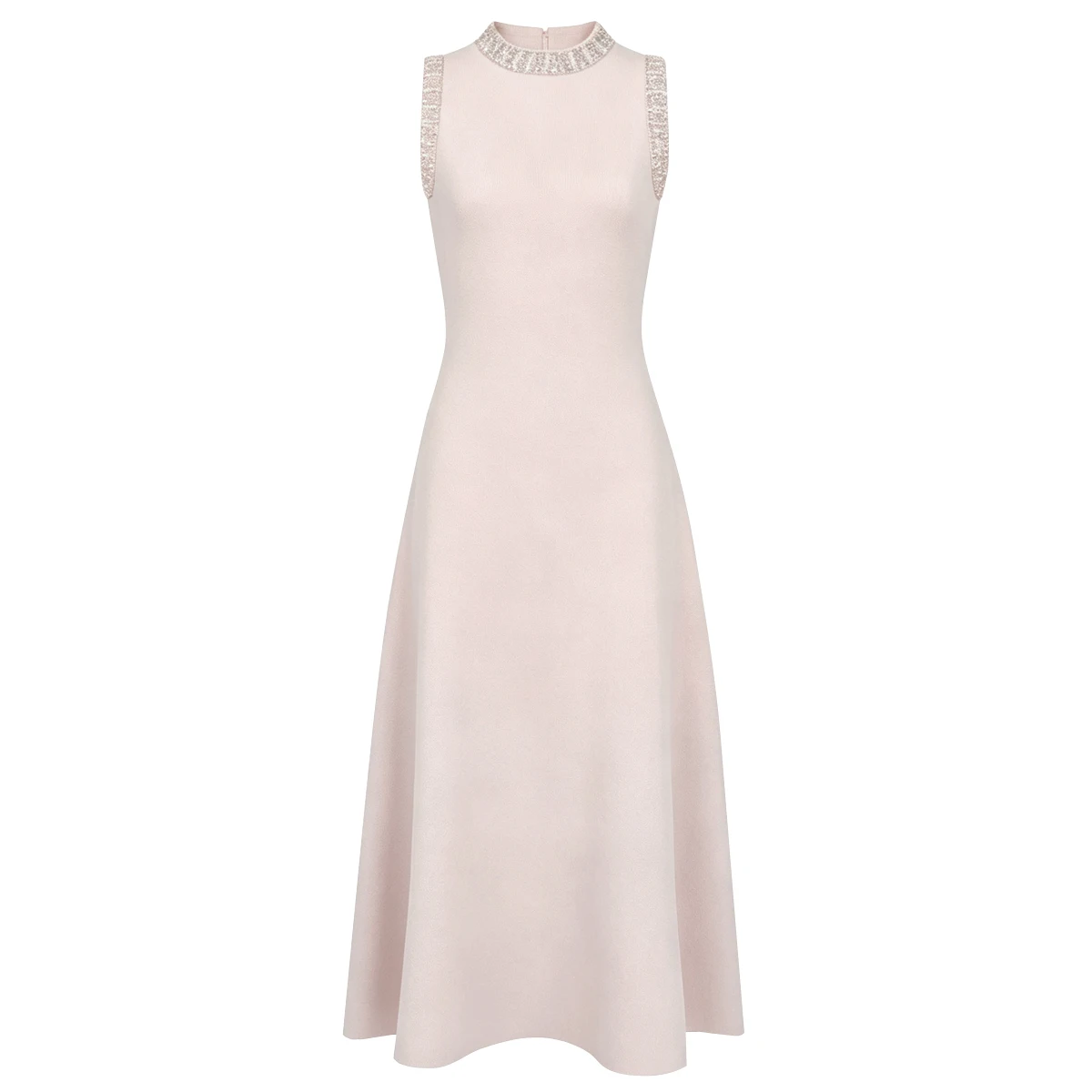 High End Luxury Socialite Style Evening Party Dress Summer Fashion Knitted Sleeveless Round Neck Heavy Nail Bead Women's Dress
High End Luxury Socialite Style Evening Party Dress Summer Fashion Knitted Sleeveless Round Neck Heavy Nail Bead Women's Dress