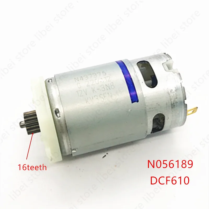 N056189 MotorReplace for DeWALT DCF610 DCF610S2 N008668 N391249 DC10.8V 12V 16 teeth screwdrive Electric Drill
N056189 MotorReplace for DeWALT DCF610 DCF610S2 N008668 N391249 DC10.8V 12V 16 teeth screwdrive Electric Drill
