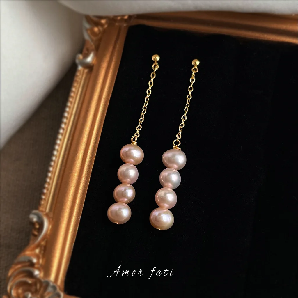 AAAA Quality 6-7mm Oval Freshwater Pearl Stud Earrings for Women Element Tassel Pink Color Pearl Earrings Jewelry Gift
AAAA Quality 6-7mm Oval Freshwater Pearl Stud Earrings for Women Element Tassel Pink Color Pearl Earrings Jewelry Gift