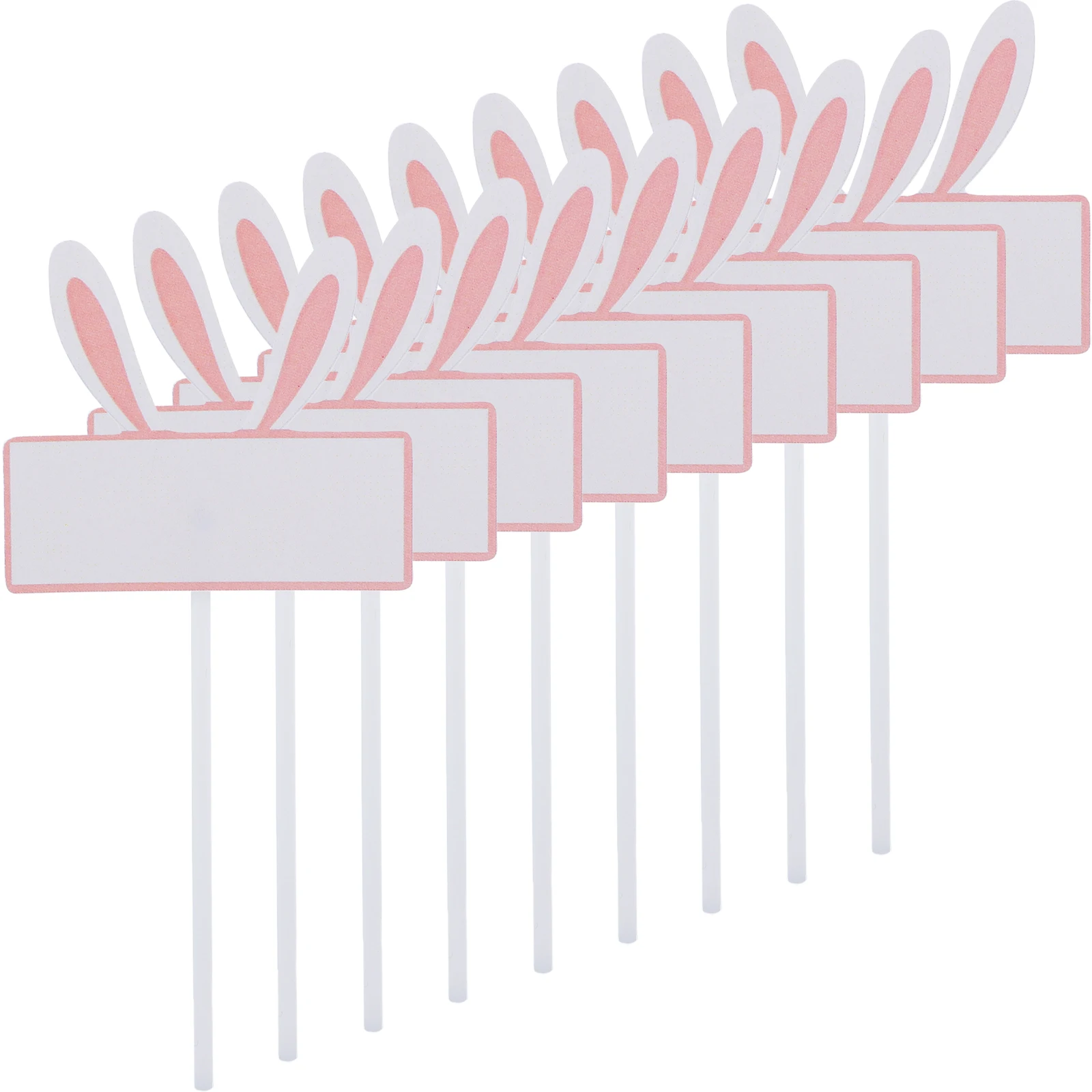 24 Pcs Bunny Ears Cake Picks Edible Easter Food Decor Toppers Party Dessert Spring Rabbit Ear Design Long Lasting Safe Material
24 Pcs Bunny Ears Cake Picks Edible Easter Food Decor Toppers Party Dessert Spring Rabbit Ear Design Long Lasting Safe Material