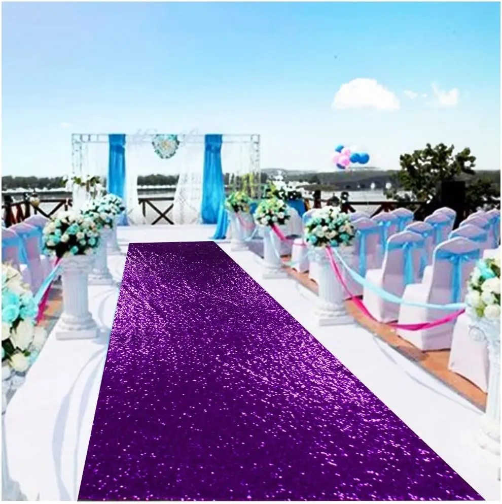 1 Pcs Purple Carpet Runner for Party Wedding Aisle Runners 2x15FT Sequin Aisle Runner for Wedding Ceremony Glitter Aisle Runner
1 Pcs Purple Carpet Runner for Party Wedding Aisle Runners 2x15FT Sequin Aisle Runner for Wedding Ceremony Glitter Aisle Runner