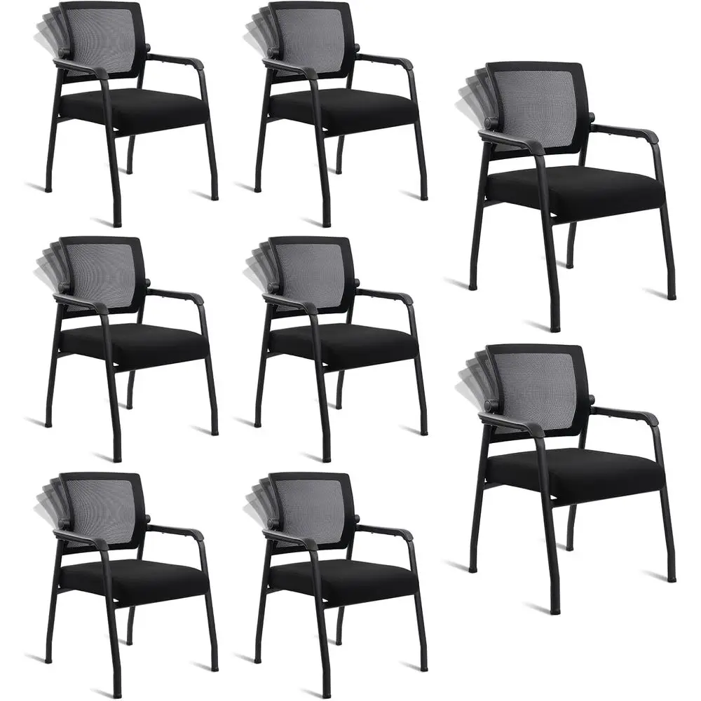 Desk Chair No Wheels with Adjustable Mesh Backrest, Arm Chair with Ergonomic Lumbar Support and Thickened Seats Cushion, Waiting
Desk Chair No Wheels with Adjustable Mesh Backrest, Arm Chair with Ergonomic Lumbar Support and Thickened Seats Cushion, Waiting
