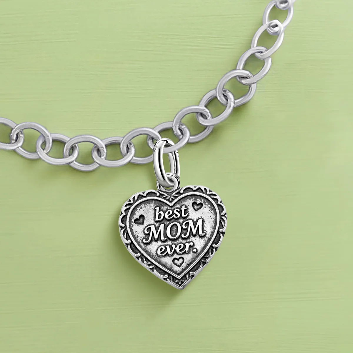 925 Sterling Silver JamesAvery Vintage Pendants Best Mom Love Heart Charms Beads Fit Original Bracelet Necklace DIY Jewelry
925 Sterling Silver JamesAvery Vintage Pendants Best Mom Love Heart Charms Beads Fit Original Bracelet Necklace DIY Jewelry