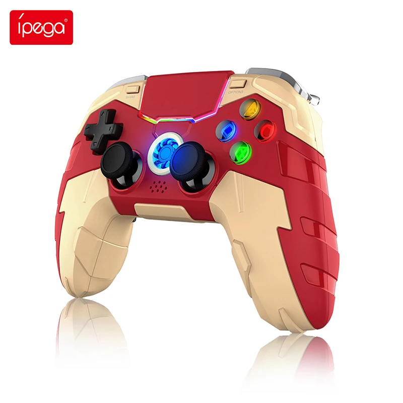 IPEGA Bluetooth Game Controller Wireless Multi-functional Gamepad For PS4 Android IOS PC With Back Button Vibration Touchpad