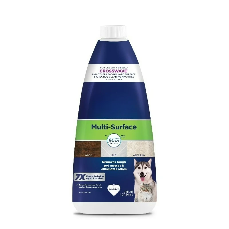 Multi-Surface with Formula, Best Paired with for Hard Surfaces and Area Rugs, Dissolves Dirt, Grime, and Tough Sticky Messes, Removes Pet Odors, 2295, 32 oz
Multi-Surface with Formula, Best Paired with for Hard Surfaces and Area Rugs, Dissolves Dirt, Grime, and Tough Sticky Messes, Removes Pet Odors, 2295, 32 oz