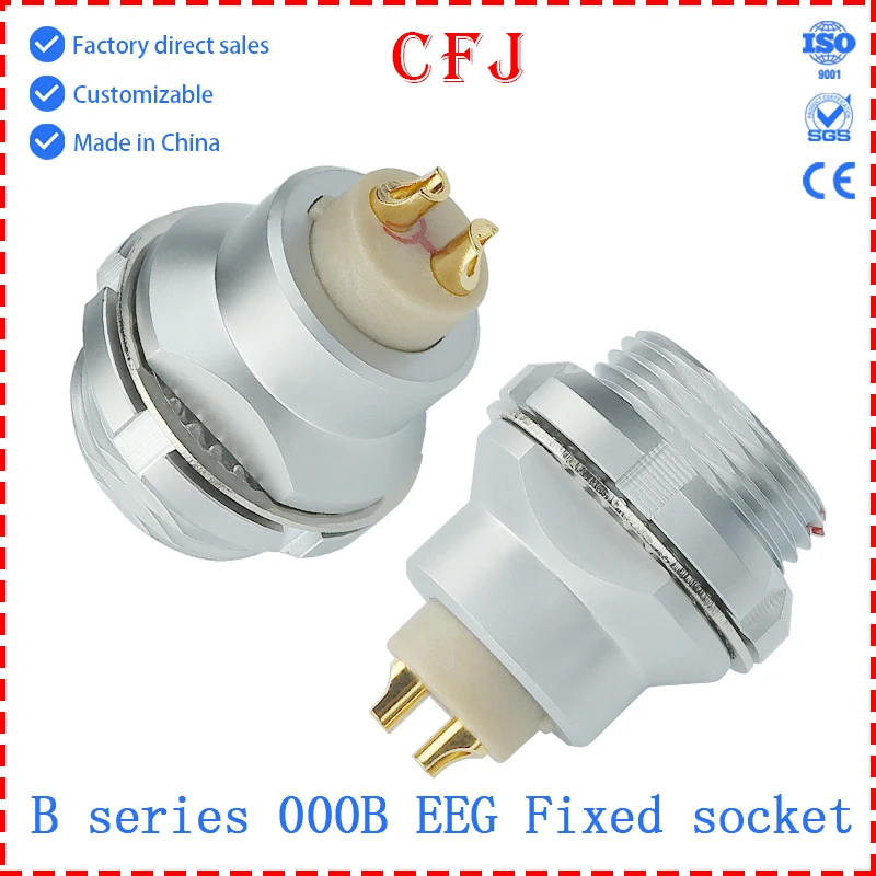 CFJ EEG.00.0B.302.303.304.305.306.CLL Metal connector for internal fixed socket Aviation socket
CFJ EEG.00.0B.302.303.304.305.306.CLL Metal connector for internal fixed socket Aviation socket