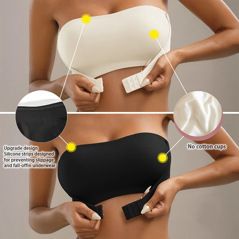 Personalized Front-buttoned Women's Bra No Mold Cup Breathable No Shoulder Strap Underwear Gathered Seamless Chest Wrap
Personalized Front-buttoned Women's Bra No Mold Cup Breathable No Shoulder Strap Underwear Gathered Seamless Chest Wrap