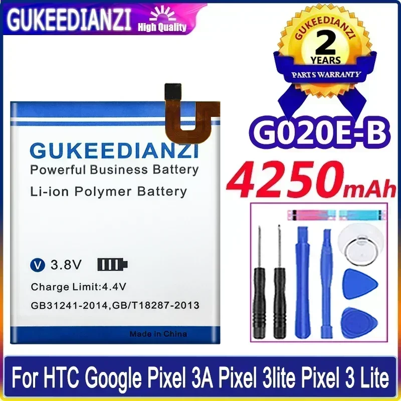 G020E-B аккумуляторы для мобильных телефонов для Google Pixel 3A Pixel 3lite Pixel 3 Lite аккумулятор для смартфона высокой емкости 4250 мАч
G020E-B аккумуляторы для мобильных телефонов для Google Pixel 3A Pixel 3lite Pixel 3 Lite аккумулятор для смартфона высокой емкости 4250 мАч