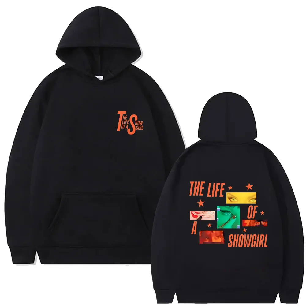 The Life of A Showgirl Album 2025 Hoodie Men's Women's Fashion Casual Oversized Hooded Sweatshirt Unisex Vintage Fleece Pullover 
The Life of A Showgirl Album 2025 Hoodie Men's Women's Fashion Casual Oversized Hooded Sweatshirt Unisex Vintage Fleece Pullover
