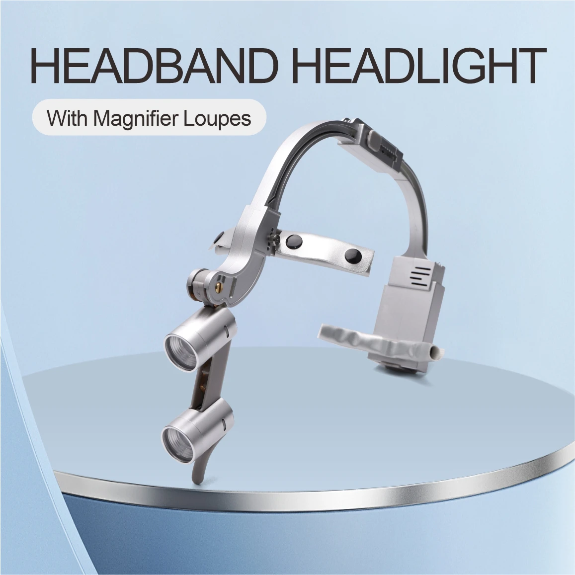 Wireless Dental Loupes 2.5X-6X Binocular Magnifier 5W LED Headlight Dual 2000mAh Battery Adjustable Brightness Surgical Headlamp
Wireless Dental Loupes 2.5X-6X Binocular Magnifier 5W LED Headlight Dual 2000mAh Battery Adjustable Brightness Surgical Headlamp