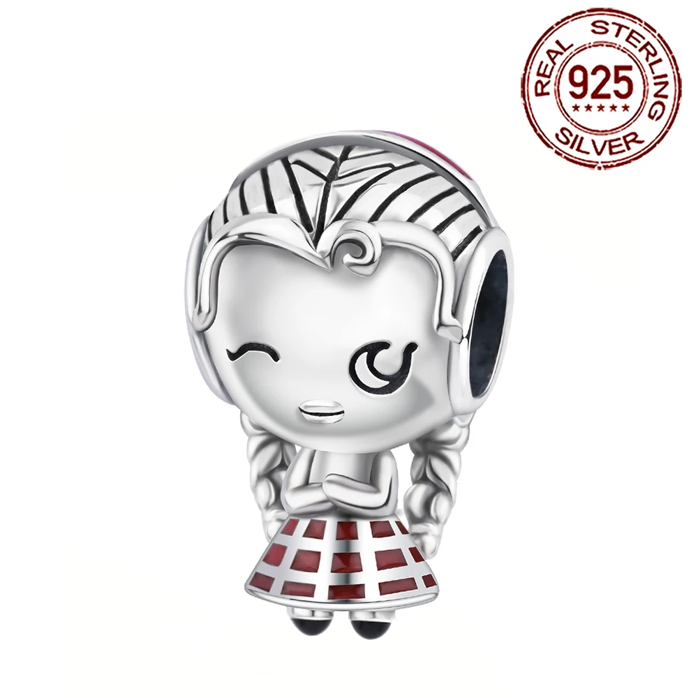 Danturn стерлингового серебра 925, оригинальные бусины, крутая подвеска для девочек, подходит для браслета-цепочки в виде змеи, модные женские ювелирные изделия
Danturn стерлингового серебра 925, оригинальные бусины, крутая подвеска для девочек, подходит для браслета-цепочки в виде змеи, модные женские ювелирные изделия