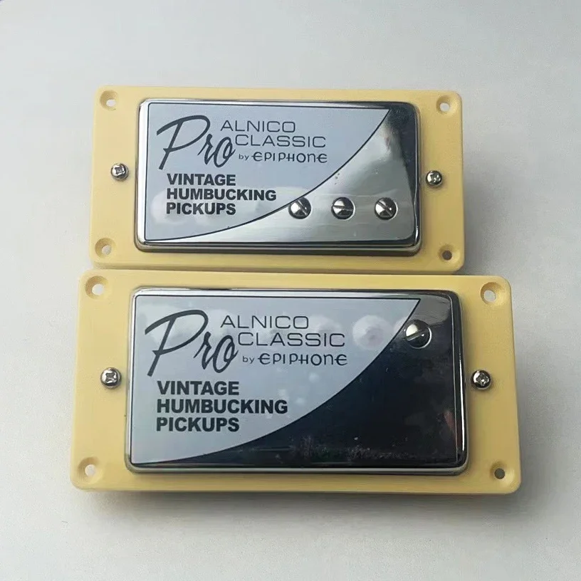 1 Set Original Genuine Epi Standard PRO Electric Guitar Alnico Humbucker Pickup
1 Set Original Genuine Epi Standard PRO Electric Guitar Alnico Humbucker Pickup
