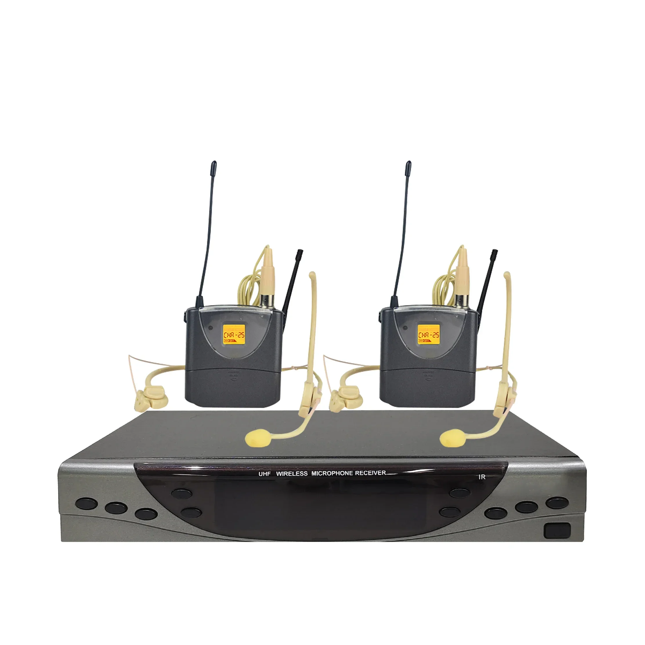M50 Wireless UHF Handheld Microphone Metal Noise Cancelling 2 Channel Professional Performance KTV
M50 Wireless UHF Handheld Microphone Metal Noise Cancelling 2 Channel Professional Performance KTV