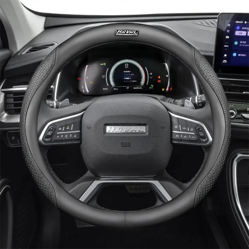Leather Car Steering Wheel Cover for Haval H2 H6 H9 Dargo 2022 2023 2024 2025 Breathable Non-slip Car-styling Auto Accessories
Leather Car Steering Wheel Cover for Haval H2 H6 H9 Dargo 2022 2023 2024 2025 Breathable Non-slip Car-styling Auto Accessories