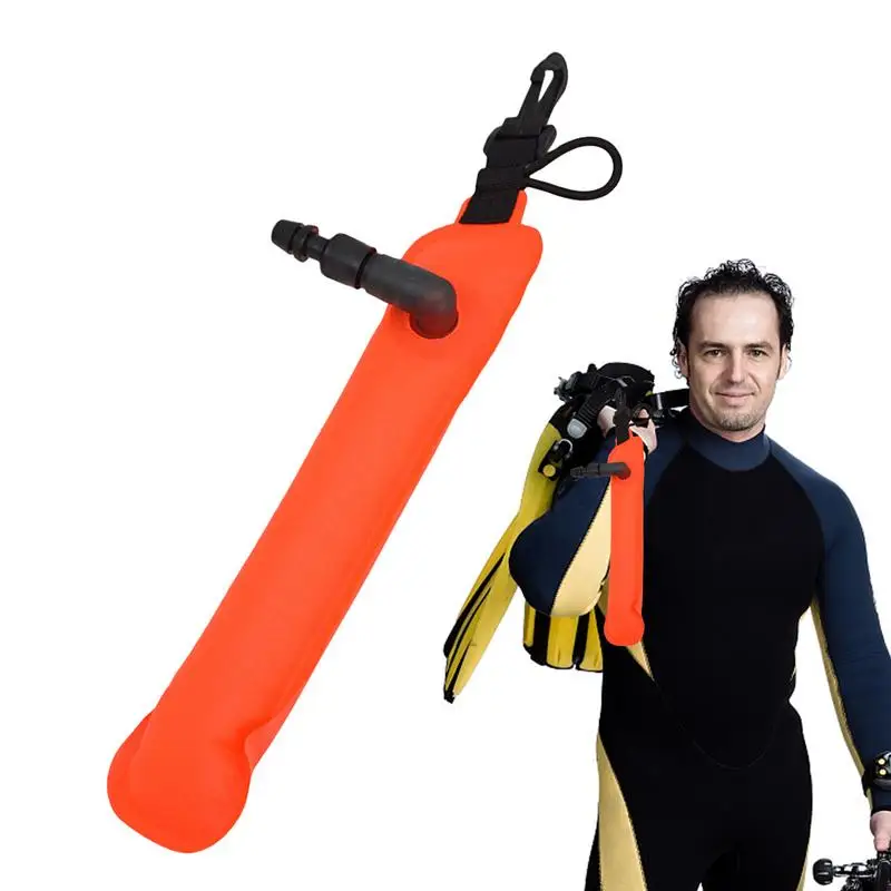 Surface Marker Buoy Scuba Inflatable Waterproof Signal Tube With High Visibility Closed Bottom Multipurpose Diving Supplies For
Surface Marker Buoy Scuba Inflatable Waterproof Signal Tube With High Visibility Closed Bottom Multipurpose Diving Supplies For