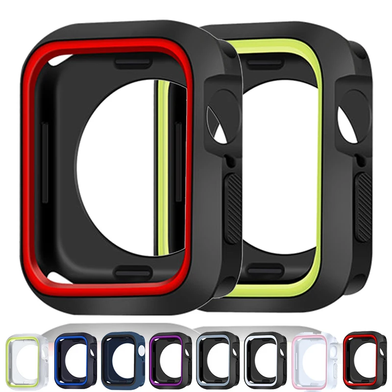 Силиконовая модель для Apple Watch 9 8 7 6 SE 5 3, пластиковая крышка бампера, защитная оболочка для IWatch 42 мм 41 мм 38 мм 45 мм 44 мм 40 мм
Силиконовая модель для Apple Watch 9 8 7 6 SE 5 3, пластиковая крышка бампера, защитная оболочка для IWatch 42 мм 41 мм 38 мм 45 мм 44 мм 40 мм