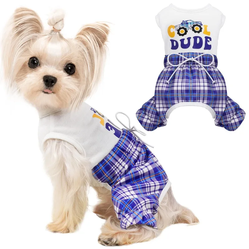 Dog Pajamas - Cute Dog Clothes - Soft & Stretchy Dog Onesie - Spring Summer Pet Clothes - Dog Pjs - Dog Outfit - Dog Shirts
Dog Pajamas - Cute Dog Clothes - Soft & Stretchy Dog Onesie - Spring Summer Pet Clothes - Dog Pjs - Dog Outfit - Dog Shirts